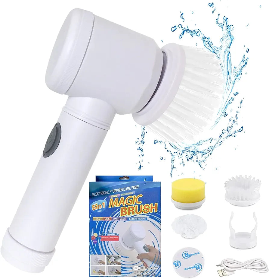 Cepillo De Limpieza Eléctrico 5 En 1