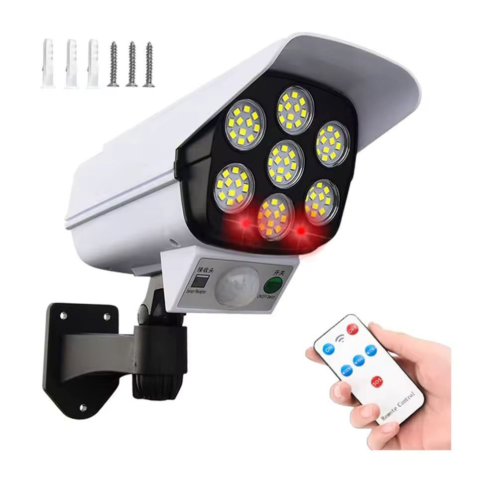 Foco - Lampara Solar Led (Modelo Cámara)